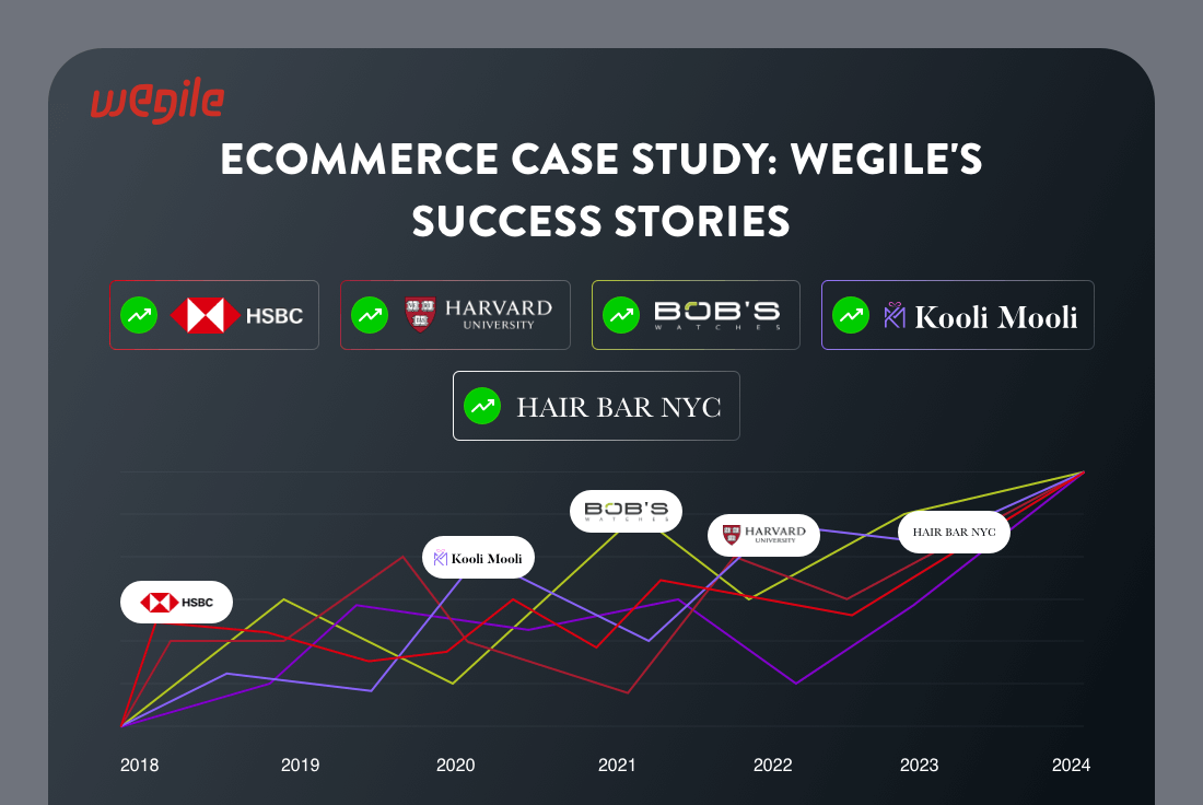 Top 5 eCommerce Case Studies: Wegile’s Success Stories